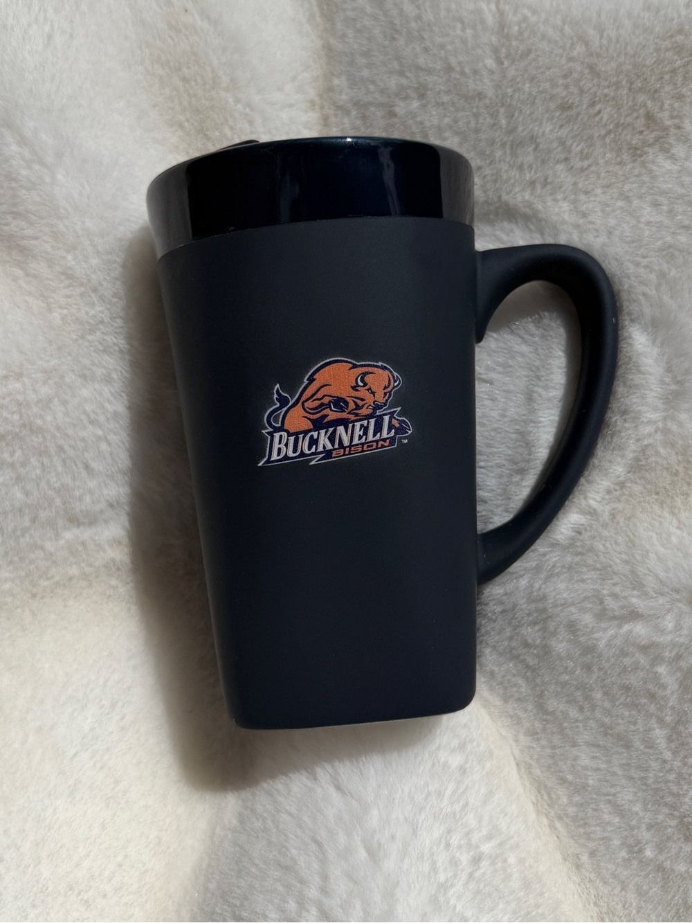 Bucknell Bison Navy Ceramic Travel Mug